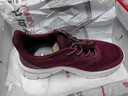 足力健老人鞋中老年輕便休閑散步鞋2431380J 女 酒紅 38 曬單實(shí)拍圖