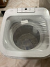 海爾（Haier）5公斤洗衣機小型迷你波輪白色一級能效DD直驅變頻母嬰兒童內衣嬰兒除菌桶自潔家電國家政府補貼20% 5公斤直驅變頻+除菌+柔護內筒+內衣專(zhuān)洗 曬單實(shí)拍圖