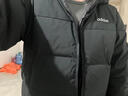 阿迪達斯（adidas）火鍋羽絨服男防風(fēng)保暖男裝舒適休閑運動(dòng)服連帽外套 黑色 L 曬單實(shí)拍圖