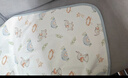 十月結晶隔尿墊可水洗純棉面層嬰兒隔尿墊姨媽墊護理墊尿墊 彩虹象50*70 曬單實(shí)拍圖