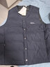 恒源祥羽絨服馬甲男士冬季新款大碼保暖背心中老年內穿輕薄馬夾羽絨內膽 曬單實(shí)拍圖