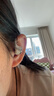 紐曼（Newmine）LY12藍牙耳機掛耳式骨傳導概念不入耳開(kāi)放式無(wú)線(xiàn)運動(dòng)跑步游戲降噪耳夾式耳機適用蘋(píng)果華為白 曬單實(shí)拍圖
