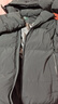 七匹狼[重磅鵝絨4級防水]羽絨服男冬季保暖加厚外套連帽夾克男裝面包服 曬單實(shí)拍圖