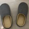 俞兆林（YUZHAOLIN）日式靜音棉拖鞋男女春秋居家室內木地板四季 YC198 灰色  42-43  曬單實(shí)拍圖