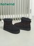 熱風(fēng)（Hotwind）商場(chǎng)同款女鞋平底雪地靴冬季新款加絨外穿棉鞋短靴 曬單實(shí)拍圖