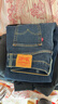 Levi's李維斯冬暖系列男士511修身版型復古休閑牛仔褲 深藍色 34 (34) 曬單實(shí)拍圖