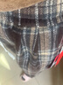 浪莎毛呢格子褲女2026春秋新款復古高腰寬松垂感休閑褲小個(gè)子直筒褲子 咖色 【秋冬加絨常規款】 M 【建議：101-115斤】 曬單實(shí)拍圖