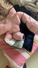 探路者（TOREAD）旗艦 兒童羽絨服男女中大童裝冬季保暖加長(cháng)款防風(fēng)外套 冰晶粉 150 曬單實(shí)拍圖