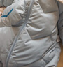 童泰（TONGTAI）嬰兒羽絨服連體衣冬季寶寶鴨絨服男童女童外出連帽哈衣藍色90cm 曬單實(shí)拍圖