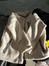 WOLSEY仿羊羔絨抓絨衣加絨加厚保暖戶(hù)外運動(dòng)休閑登山外套秋冬男女 香檳白 L 175 曬單實(shí)拍圖