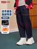 李維斯（Levi's）李維斯兒童褲子加絨牛仔褲秋冬季新款男女童褲子 星空藍 曬單實(shí)拍圖