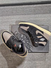 耐克（NIKE）男鞋Air Jordan 1 AJ1棕黑色舒適防滑耐磨減震中幫運動(dòng)復古籃球鞋 IB7110-002 43 曬單實(shí)拍圖