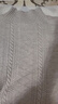 皮爾卡丹（pierre cardin）高端2025秋冬季羊毛衫女半高領(lǐng)氣質(zhì)加厚保暖羊毛衫寬松針織打底衫 奶酪駝 均碼 3 曬單實(shí)拍圖