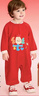 巴拉巴拉【balaOne】童裝寶寶加絨萌趣連體衣紅色新年拜年服爬服 曬單實(shí)拍圖