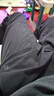 KOLON SPORT可隆男戶(hù)外運動(dòng)褲寬松長(cháng)褲側開(kāi)拉鏈可調節彈性梭織褲 曬單實(shí)拍圖