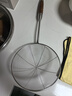 京東京造 漏勺 勺子笊籬304不銹鋼【花梨木手柄】加長(cháng) 46cm 曬單實(shí)拍圖