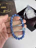梵吉雅天然海藍寶手鏈女藍晶石串珠五行平衡水水晶手串生日禮物送女生 天然海藍寶+藍晶石手串 藍晶石珠直徑10MM+海藍寶12MM 曬單實(shí)拍圖