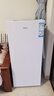 海爾（Haier）山茶花138L立式冰柜小型家用小冰柜風(fēng)冷無(wú)霜一級能效大容量深冷冷柜小冰箱BD-138WGH90WF國家補貼 曬單實(shí)拍圖