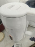 志高（CHIGO）【熱銷(xiāo)百萬(wàn)+】燒水壺電熱水壺電水壺雙層防燙1.8L大容量家用燒水壺304不銹鋼內膽大功率快速燒水 曬單實(shí)拍圖