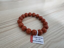 石玥珠寶收藏級11-12mm涼山南紅瑪瑙手串轉運珠手鏈男女士款 水晶瑪瑙 曬單實(shí)拍圖