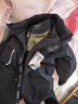 探路者（TOREAD）【暴雪】羽絨服男保暖抗寒防風(fēng)鵝絨外套戶(hù)外防潑水鎖溫科技防寒服 黑色 鵝絨 XL (180) 抗寒-30℃ 曬單實(shí)拍圖