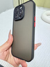 羽本 蘋(píng)果16ProMax手機殼磨砂iPhone16全包氣囊防摔16Pro防指紋Plus撞色二合一輕薄散熱軟硬保護套 蘋(píng)果16Pro【磨砂半透明】撞色二合一 曬單實(shí)拍圖