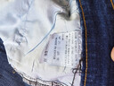 真維斯戶(hù)外運動(dòng)春秋季男士直筒青少年棉質(zhì)牛仔褲男裝 藍色 【009】 33 曬單實(shí)拍圖