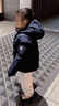 保姆鵝 兒童羽絨服短款連帽聚暖童裝男女童防風(fēng)御寒加厚外套冬[NG2860] 海軍藍 120 曬單實(shí)拍圖