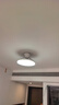 美的（Midea）風(fēng)扇燈一體餐廳吸頂吊扇燈熟睡風(fēng)led臥室三防白光護眼36寸包安裝 曬單實(shí)拍圖