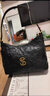 西木汀 狂想日記 單肩托特包女大容量通勤斜挎包新年禮物 深邃黑小號 曬單實(shí)拍圖