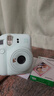 富士（FUJIFILM）instax  mini12 一次成像 立拍立得相機 mini12 薄荷綠 套餐一（官方標配+白邊相紙10張） 曬單實(shí)拍圖