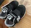 NEW BALANCE0-4歲嬰幼童秋冬格雷系灰舒適學(xué)步鞋996GR 曬單實(shí)拍圖