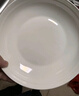 京東京造 盤(pán)子 餐盤(pán)牛排西餐具菜盤(pán)家用陶瓷水果備菜 如雪9英寸盤(pán)*4 曬單實(shí)拍圖