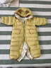 迷你巴拉巴拉三防連體羽絨服男女童嬰兒寶寶羽絨服連體衣萌趣外套2025新品 曬單實(shí)拍圖