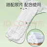 安可新 嬰兒尿布兜可洗新生兒純棉親膚透氣隔尿隔污3件裝S碼10斤以下 曬單實(shí)拍圖