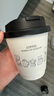 CLITON一次性熱飲杯咖啡奶茶杯加厚雙層中空牛皮紙杯子340ml*25個(gè) 曬單實(shí)拍圖