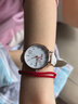 斐樂(lè )（FILA）新年禮物手表女款初高中生女學(xué)生手表送女孩雙歷考試手表6739-101 曬單實(shí)拍圖