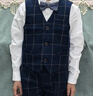 衣諾坊兒童西服套裝男童馬甲套裝六一演出服男生主持人禮服花童走秀西裝 曬單實(shí)拍圖