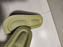 LURAD厚底拖鞋男浴室洗澡家用涼拖鞋情侶居家拖鞋女 綠色 36-37(235mm) 曬單實(shí)拍圖