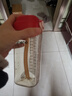 恩尼諾吸管杯孕婦水杯大容量PPSU帶吸管孕產(chǎn)直飲杯糖耐刻度水杯兒童成人 孕婦躺著(zhù)也能喝 海曼紅 380ml 曬單實(shí)拍圖