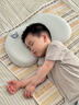 良良兒童枕頭1-3-6-12歲寶寶嬰兒4D硅膠枕6個(gè)月以上透氣食品級可水洗 零敏硅膠枕|藍 2階【適合3-6歲/枕高5cm】 曬單實(shí)拍圖