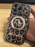 FEIIE【磁吸支架·帶掛鏈】豹紋閃閃小馬適用蘋(píng)果17ProMax手機殼iPhone16創(chuàng  )意浮雕外殼15高級感14保護套 高端皮紋款【豹紋閃閃小馬棕】360°旋轉磁吸支架 iPhone17ProMax 曬單實(shí)拍圖