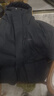 阿迪達斯25年冬款黑色派克羽絨服  商務(wù)通勤600蓬男士休閑羽絨連帽夾克 曬單實(shí)拍圖