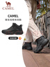 駱駝（CAMEL）加絨男鞋高幫休閑父親秋冬保暖棉鞋 K14C36L3635 黑色 42 曬單實(shí)拍圖