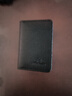 稻草人卡包男真皮超薄迷你小巧卡片包名片夾簡(jiǎn)約駕駛證皮套便攜卡套 黑色（迷你款6個(gè)卡位） 曬單實(shí)拍圖
