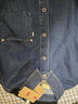 Levi's?SilverTab?25年新款男士休閑短袖工裝牛仔襯衫外套 藍色 XL 曬單實(shí)拍圖
