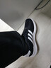 阿迪達斯（adidas）男鞋跑步鞋運動(dòng)鞋輕便減震防滑休閑鞋 黑/白 42 曬單實(shí)拍圖