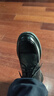 紅蜻蜓春秋季男鞋正裝皮鞋透氣男厚底商務(wù)休閑鞋 WTA14027 黑色 41 曬單實(shí)拍圖