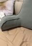 無(wú)印工坊 無(wú)印良品織物旗下靠枕床上靠背墊床頭軟包靠背宿舍沙發(fā)床頭靠墊 曬單實(shí)拍圖