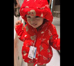 迷你巴拉（minibala）男女童寶寶新中式拒水連帽羽絨服兒童外套新年拜年馬年2026新款 曬單實(shí)拍圖